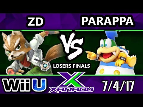 S@X 209 - InC | ZD (Fox) Vs. Parappa (Ryu) - SSB4 Losers Finals - Smash 4 - Smash for Wii U.