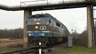 Тепловоз ТЭП70-0229 на ст. Ахтме / TEP70-0229 at Ahtme station