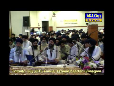 090 Toronto July 2015 Smaagam - Friday Evening - Bh. Apardeep Singh Jee