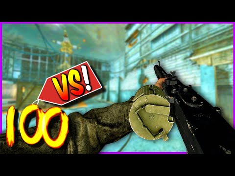 MG42 vs ROUND 100 ZOMBIES!