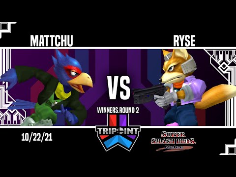 Tripoint Smash 117 - Winners Round 2 - Mattchu(Falco) Vs. Ryse(Fox)