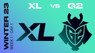 LEC Winter Split 2023 - W1D1 - XL vs G2