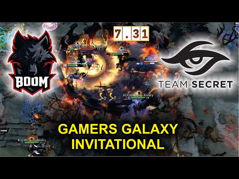 BOOM vs TEAM SECRET - GAMERS GALAXY: Invitational Series Dubai 2022 Dota 2 Highlights