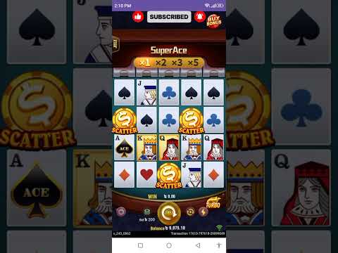 Super Ace Jili Slot Gameplay | স্পিনে 3k থেকে 60k Big Win | super ace Scatter bi 😍
