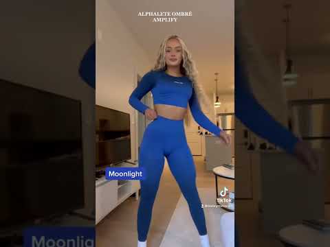 ALPHALETE Ombré Amplify Kollektion | nahtlose Scrunch-Leggings zum Anprobieren, CODE BAILEY #Shorts