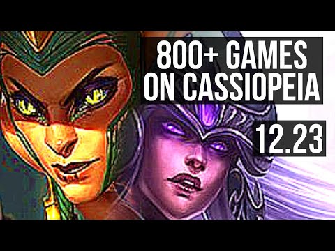 CASSIOPEIA vs SYNDRA (MID) | 7/1/11, 800+ games | EUW Master | 12.23