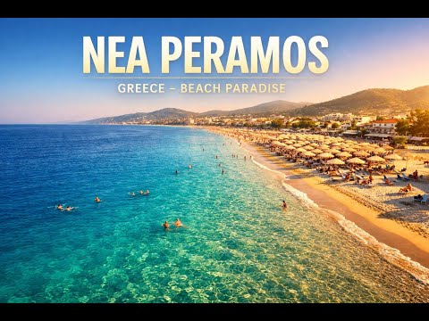Nea Peramos beach, Greece