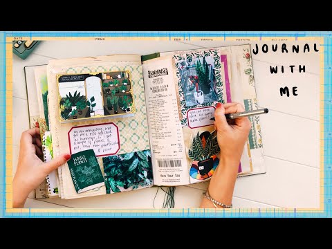 junk journal with me  process video ideas tips