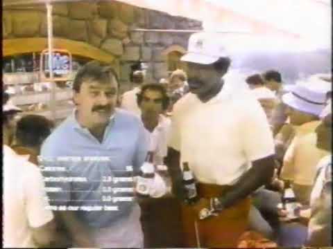Dick Butkus & Bubba Smith 1981 Lite Beer From Miller Commercial