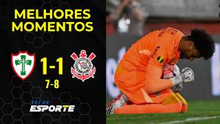 PORTUGUESA 1 (7) X (8) 1 CORINTHIANS | MELHORES MOMENTOS | QUARTAS PAULISTÃO 2026