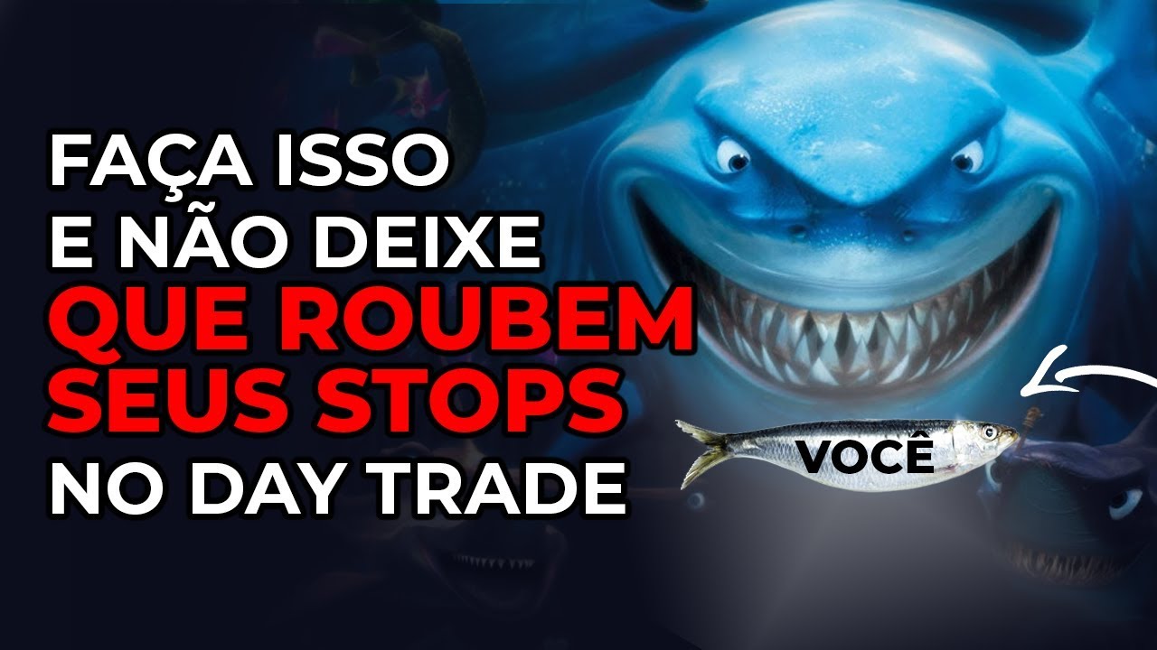 Como evitar que os grandes bancos ROUBEM seu stop no Day Trade