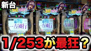 【新台】デカヘソ1/253一方通行最狂は狂ってる？パチンコ実践