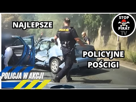 TOP 10 Najlepszych Policyjnych Pościgów - POLICJA W AKCJI!