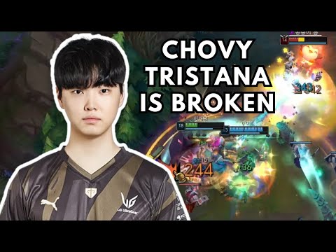 Chovy Tristana is BROKEN | League of Legends Pro Play