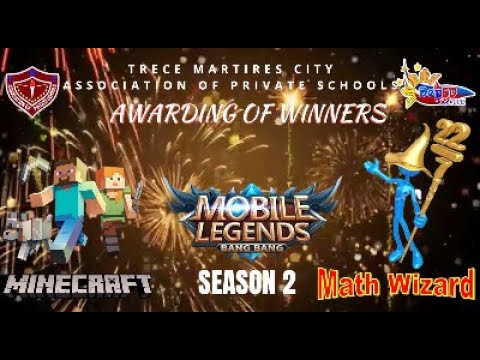 SNDPA-LPH - TMCAPS MOBILE LEGEND, MINECRAFT AND MATH WIZARD VIRTUAL AWARDING CEREMONY 2022.