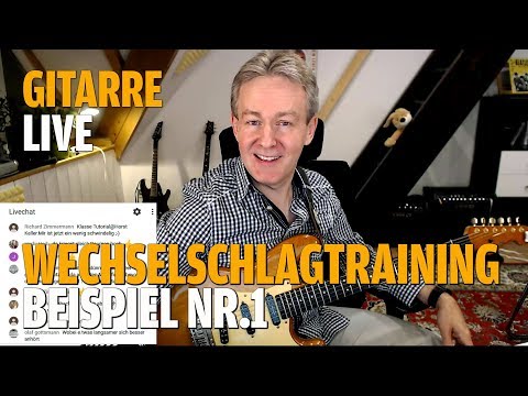 Wechselschlagtraining Gitarre! Runde 2 - Klassik Rock