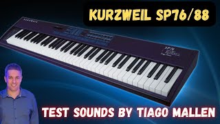 Video thumbnail for KURZWEIL SP76/88 - PIANO STAGE COM ÓTIMAS TECLAS (FACTORY SOUNDS) TEST by TIAGO MALLEN (REMAKE) by Tiago Mallen