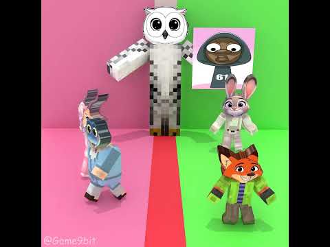 Nick Wilde vs Judy Hopps - Who is the winner?! 🤔😁