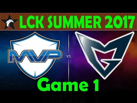 [8/6/2017] Highlight Game 1 - MVP vs Samsung - LCK Mùa Hè 2017