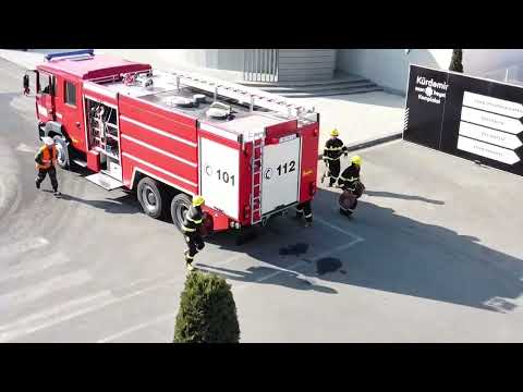 FHN-in Aran Regional Mərkəzi nümunəvi obyekt mülki müdafiə məşqi keçirib