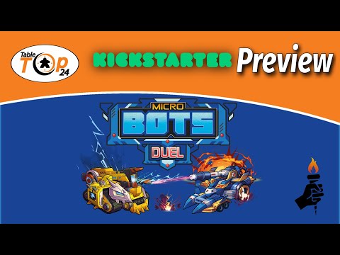Micro Bots Duel Kickstarter Preview - Tabletop24