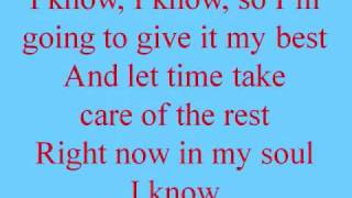I Know Written and Sung By Billy Gilman