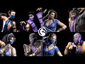 Evolution Of Kitana VS Rain Fight MKT MK1 2K 60 FPS