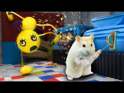🐹 Baby Long Legs Maze in Poppy Playtime Chapter 2 best for pets 🐹 Hamster escape