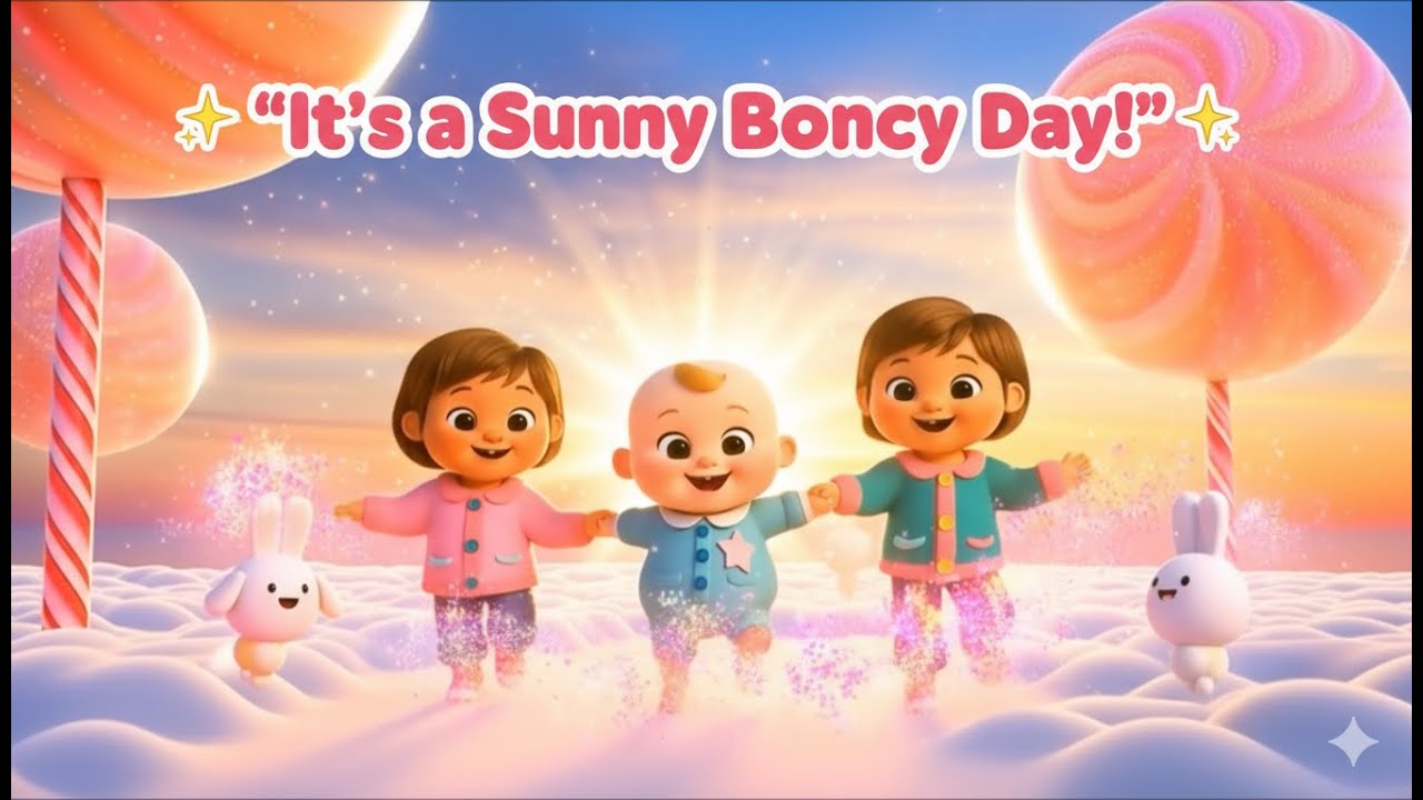 Sunny Bouncy Day – Fun, Up & Happy Kids Song for Jumping and Smiling!