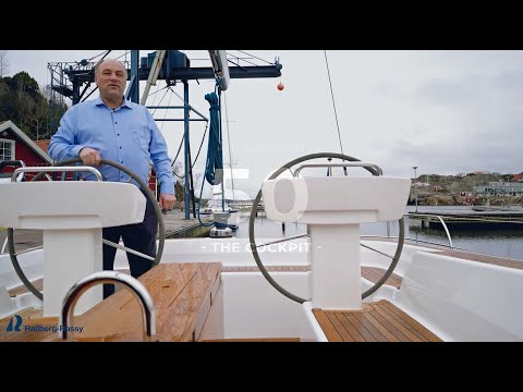 Hallberg-Rassy 50 video walk through, part 9, the cockpit