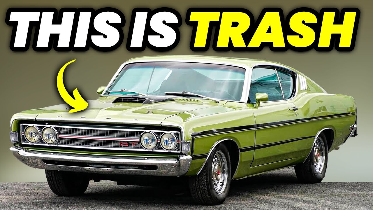 80 Most WORTHLESS Muscle Cars Ever Made!
