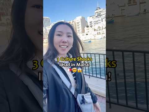 Culture Shocks I Had in Malta!🤯🇲🇹