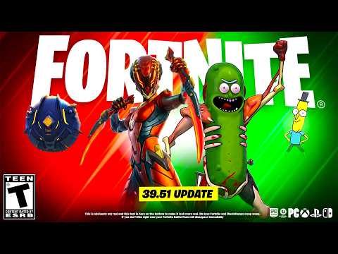 FORTNITE'S FINAL UPDATE is NOW LIVE! (39.51)