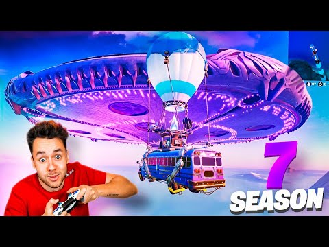 MY FIRST GAME IN SEASON 7 OF FORTNITE - TheGrefg