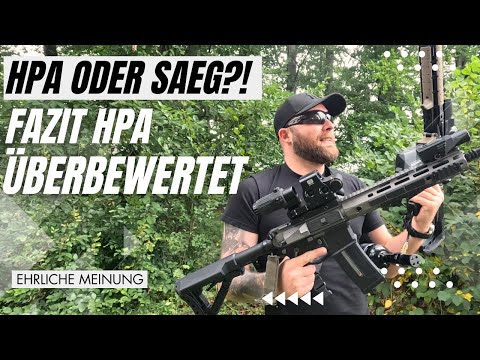 Lohnt sich eine HPA Airsoft wirklich ? mein Fazit HPA vs SAEG