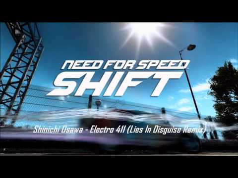 Need For Speed Shift OST "Shinichi Osawa - Electro 411 (Lies In Disguise Remix)"