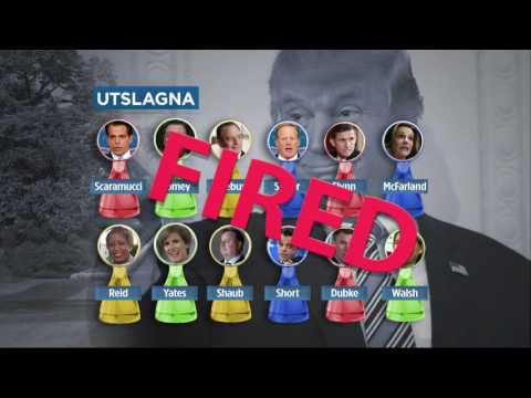 Turbulent i Vita huset - Nyheterna (TV4)