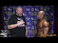 2019 NPC Baltimore Classic Bodybuilding Overall Winner Joshua Thomas After Show Interview