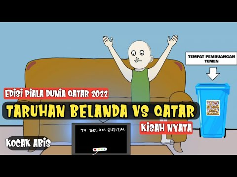 Taruhan Piala Dunia 2022 Belanda vs Qatar Kocak