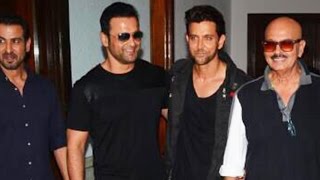 Hrithik Roshan Makes Dashing Entry At Kaabil Meet And Greet Party!