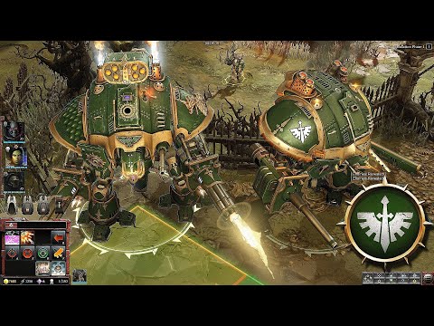 "WARHAMMER 40K MOST MASSIVE BATTLE! Dark Angels Vs Eldar"