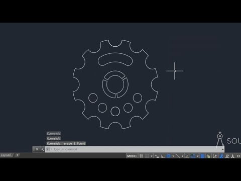 2D drawing using AutoCAD drawing 4