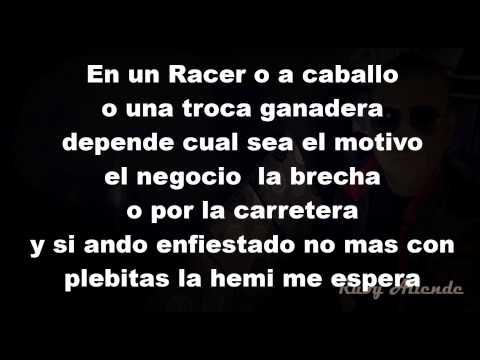 El Komander- Soy de Rancho (letra) HD