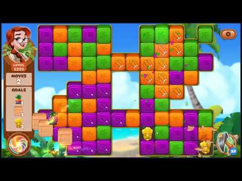 Lost Island Blast Adventure Level 1255 - NO BOOSTERS 🏝️ | SKILLGAMING ✔️