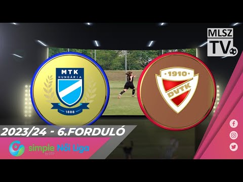6. forduló: MTK Budapest - DVTK 3-0 (0-0)