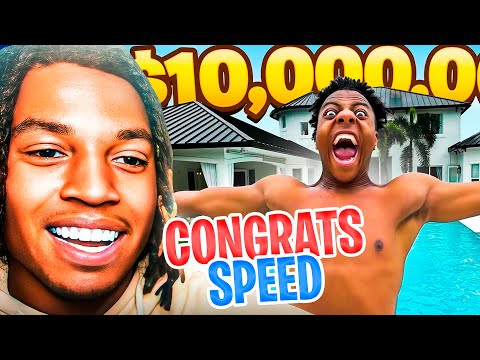 B LOU Reacts To iShowSpeed's NEW $10,000,000 House Tour!