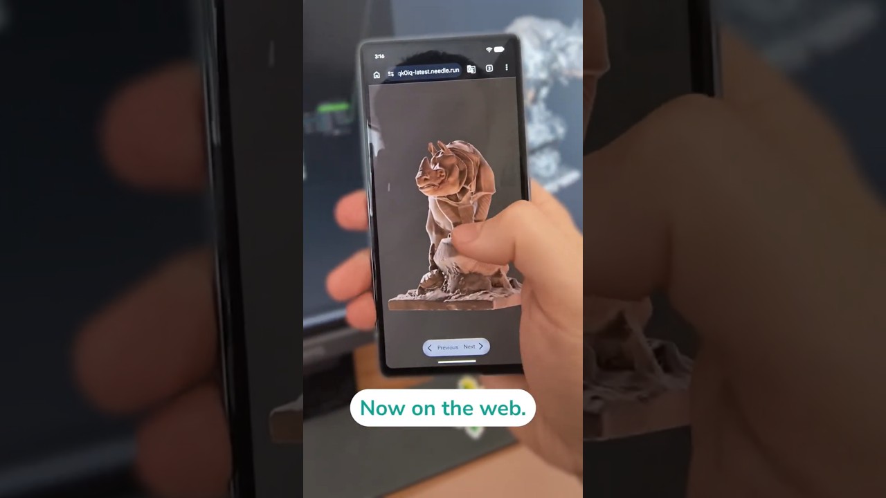 Lights and Magic with Needle Engine 5: High fidelity Material for the web #MaterialX #threejs #webxr