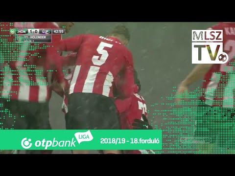 Holender Filip gólja a Budapest Honvéd – Újpest FC mérkőzésen