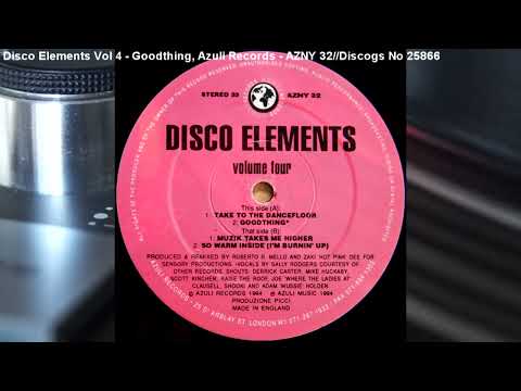 Disco Elements Vol 4  - Goodthing (1994)