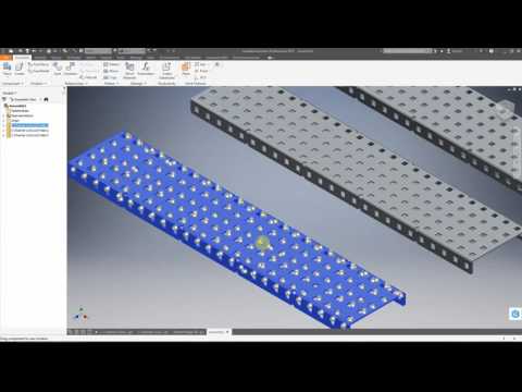 Autodesk Inventor 2017 :15: Place Parts into an Assembly